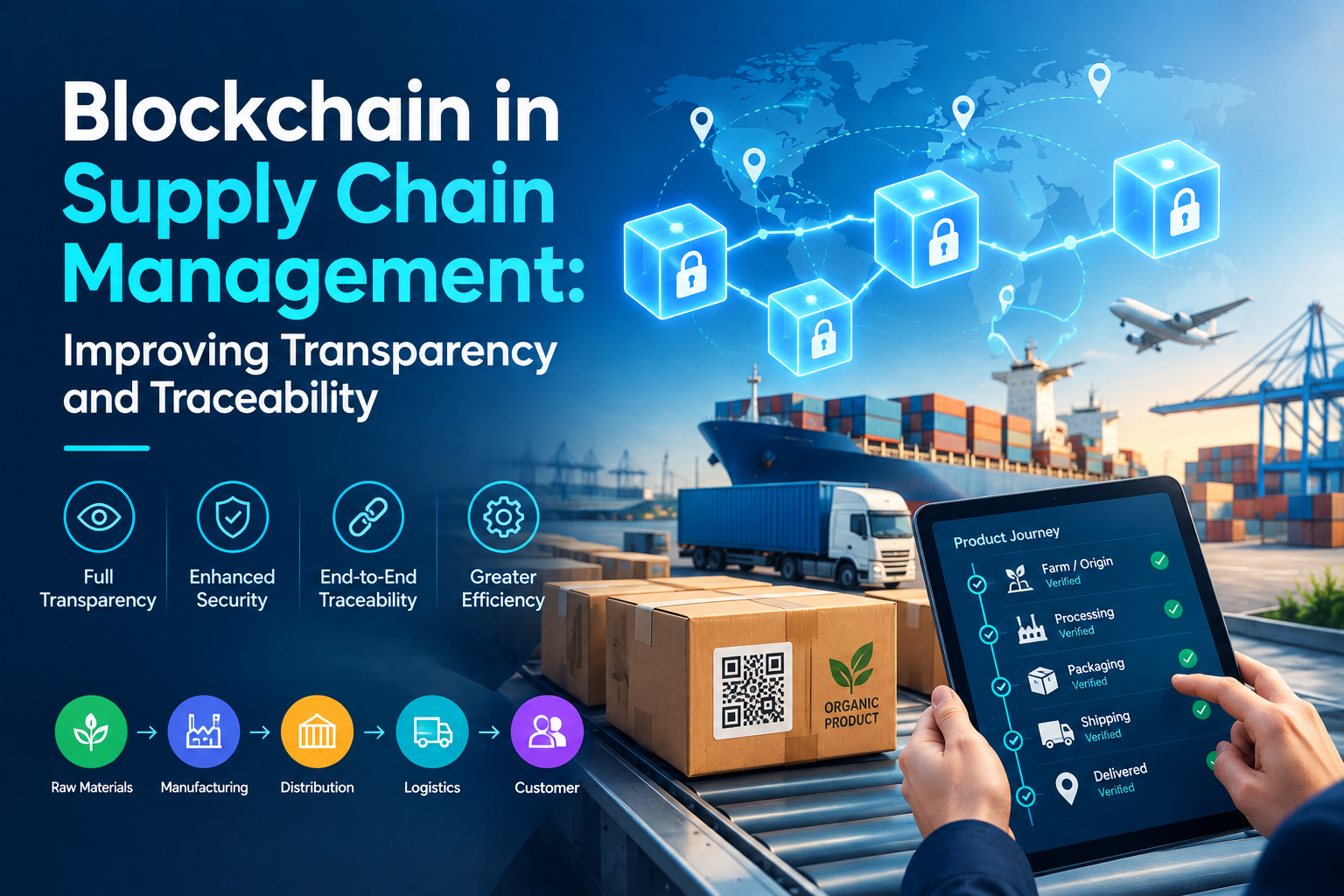 Blockchain in Supply Chain Management: Transparency & Traceability